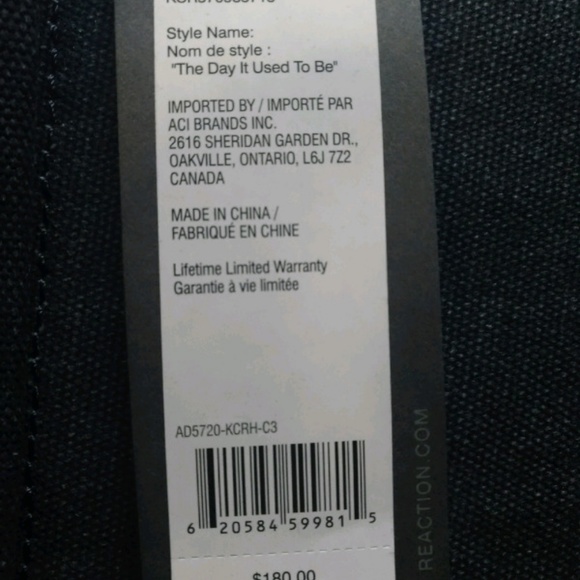 Canvas Flap Over Backpack 14.1 Inch Navy Blue - Picture 5 of 7